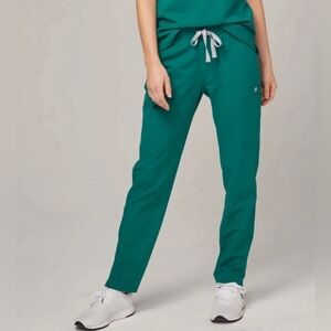 FIGS Technical Collection Yola Skinny Scrub Pants – Hunter Green- XS
